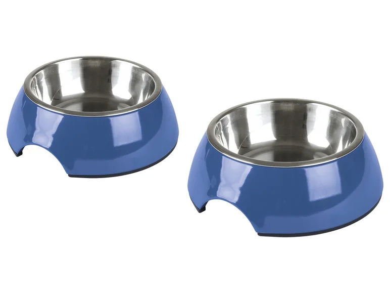 Zoofari food or water bowl blue 2 approx 160 ml blue