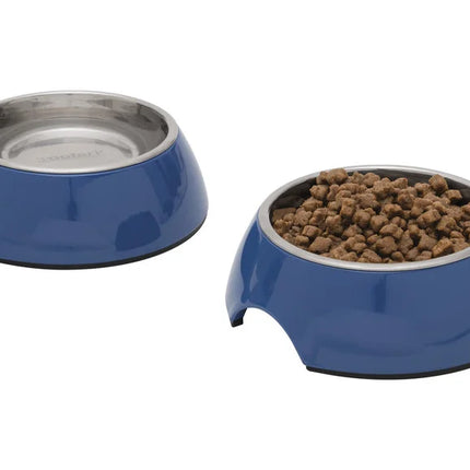 Zoofari food or water bowl blue 2 approx 160 ml blue