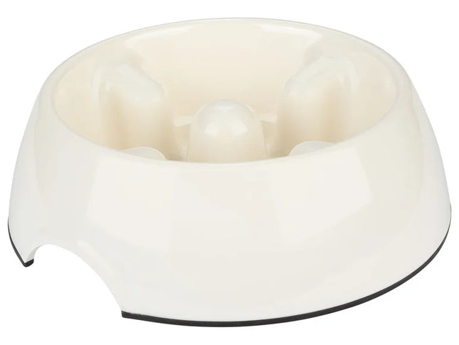 Go slow dogit anti swallowing pet bowl 600 ml white