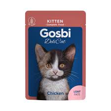 Gosbi Cat Gosbi Delicat Loaf Wet Food with Chicken for Kittens 70 gr