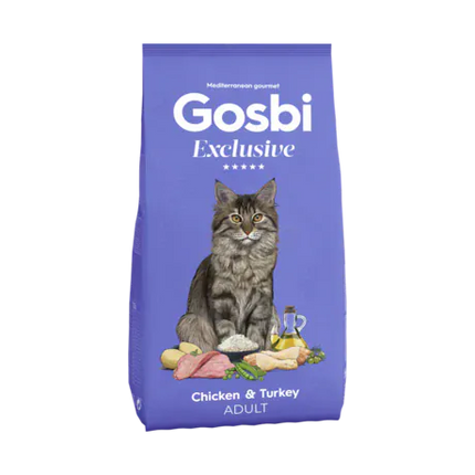 Gosbi Cat Gosbi Exclusive Dry Food with Chicken and Turkey for Adult 6 kg
