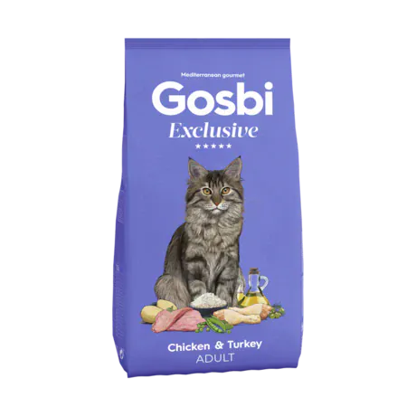 Gosbi Cat Gosbi Exclusive Dry Food with Chicken and Turkey for Adult 6 kg