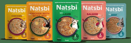 Gosbi Cat Natsbi Steamed Lamb Wet Cat Food 80g