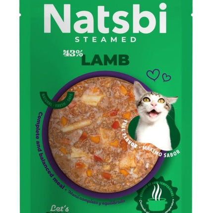 Gosbi Cat Natsbi Steamed Lamb Wet Cat Food 80g