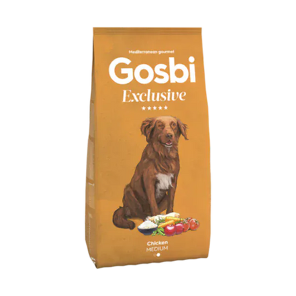 Gosbi Dog Gosbi Exclusive Dry Food for MEDIUM adult 3KG FREE WITH EVERY 12KG