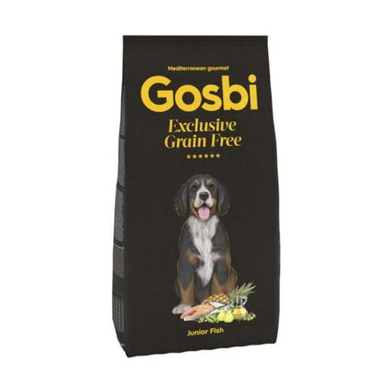 Gosbi Dog Gosbi Exclusive Dry Food GRAIN FREE for Junior Adult with Fish 12 kg