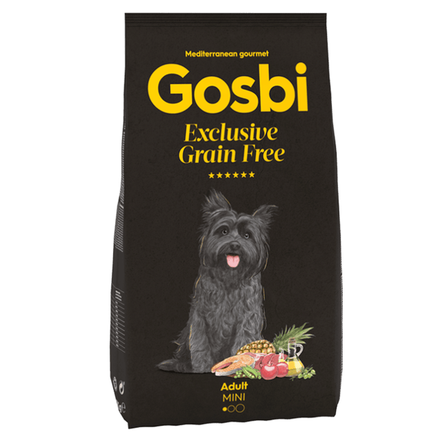 Gosbi Dog Gosbi Exclusive Dry Food GRAIN FREE for Mini Adult Dogs 2 kg