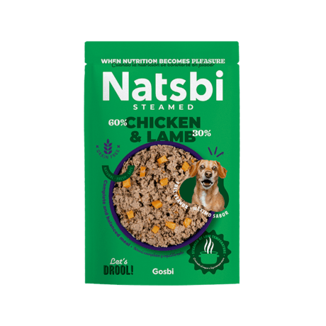 Gosbi Dog Gosbi Natsbi wet food dor Dog with Chicken and Lamb 200 gr