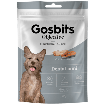 Gosbi Dog Gosbi OBJECTIVE Dog Dental Treats with chicken and salmon 150 gr
