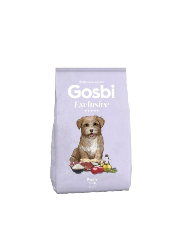 GOSBI EXCLUSIVE dry food for Mini PUPPY 2 Kg BUY 1 GET 1  FREE