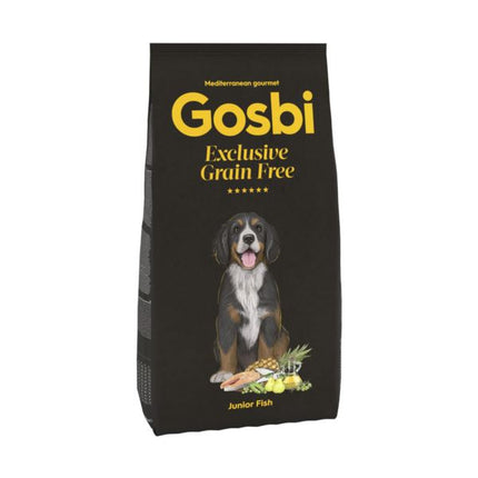 Gosbi Exclusive Dry Food GRAIN FREE for Junior Adult with Fish 12 kg