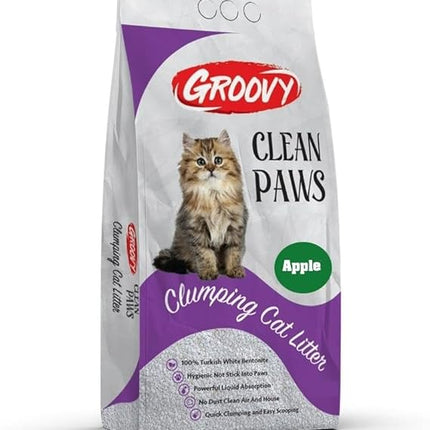 Groovy Cat Groovy Cat Litter Clean Paws Apple Scent 10L