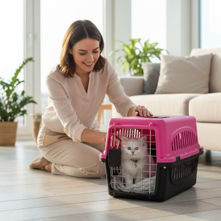 Groovy cat Groovy Cat Travel Box Small Light Pink