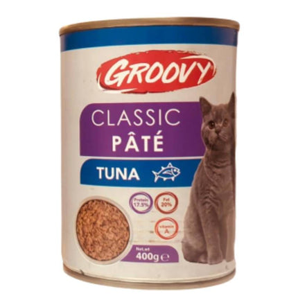 Groovy Cat Groovy Classic Pate Canned With Tuna 400g