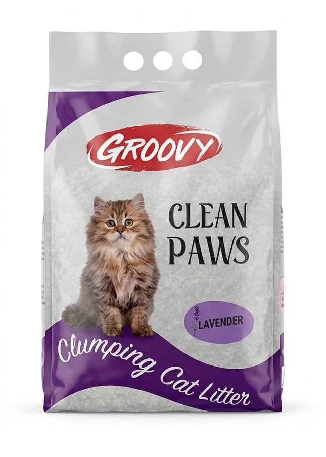 Groovy Cat Groovy Clumping cat Litter with lavender 10 L