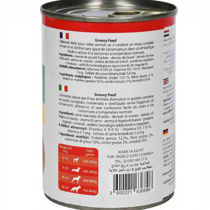 Groovy Dog Groovy Adult Dog Classic Pate Beef Liver 400G