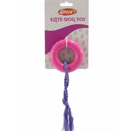 Groovy Dog Groovy Elite Dog Toy Ring