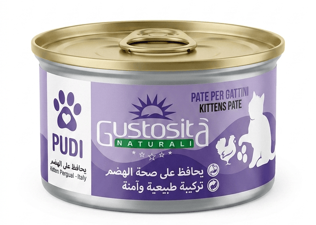 Gustosita Cat Gustoita Naturali Kitten pate chicken with Eggs 85g