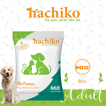 HACHIKO Dog HACHIKO Fresh food with Mix flavor for adult dog 500 gr