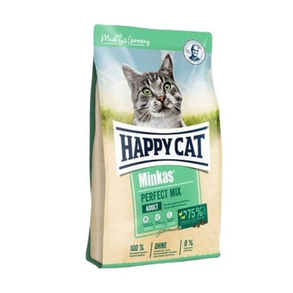 Happy Cat Minkas Perfect Mixed Dry Food for Adult Cats 1.5 kg