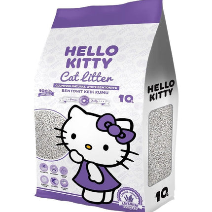 Hello Kitty Cat Hello Kitty Bentonite Cat Litter With Lavender 10L
