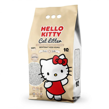 Hello Kitty Cat Hello Kitty Unscented Cat Litter Premium Quality 10L