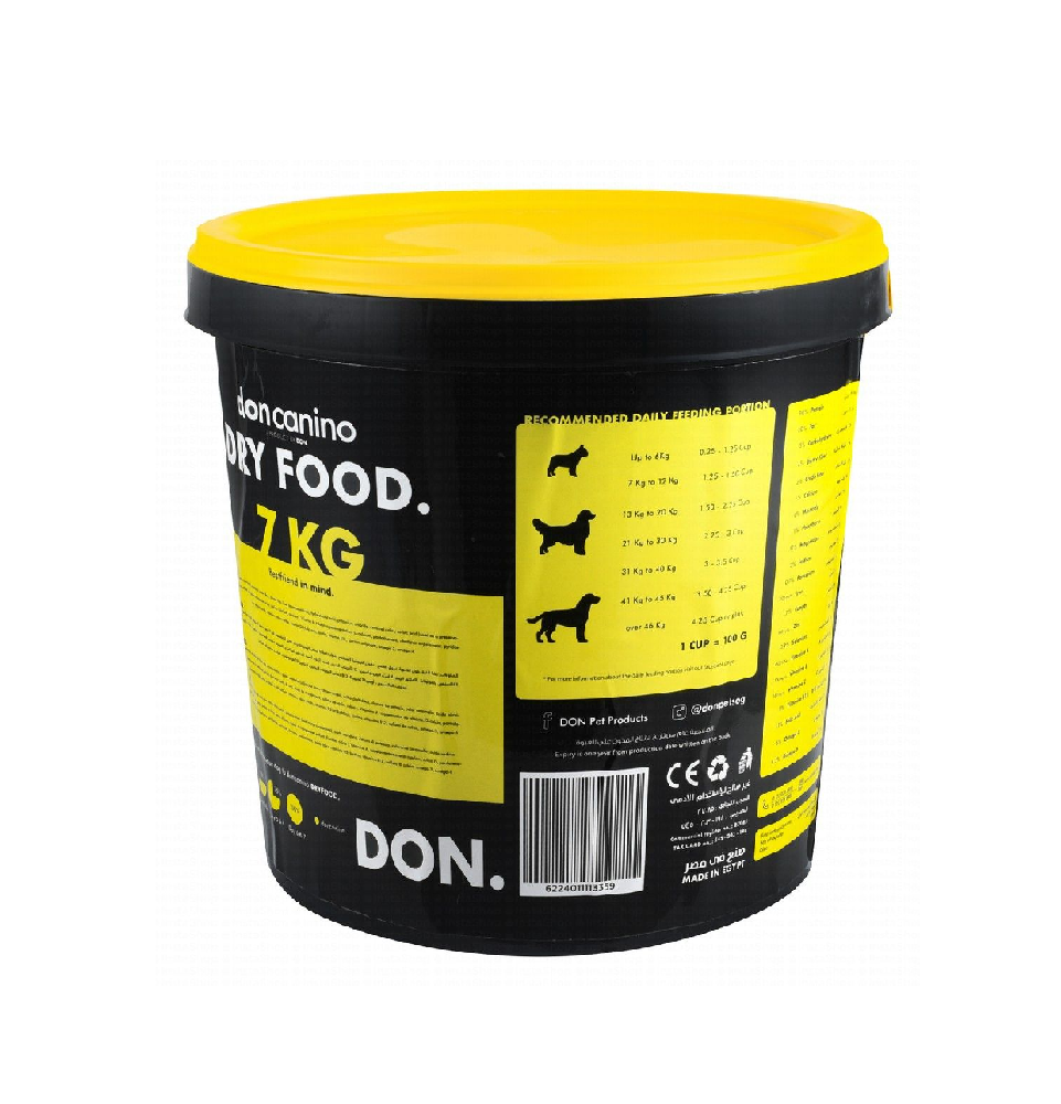 Don Canino Dry Food with Chicken for puppy Dogs 7 kg