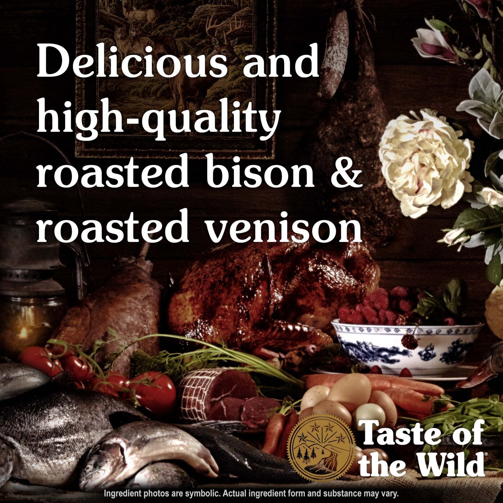 Taste of the Wild High Prairie Dry Dog Food with Bison and Roasted Venison 2 kg