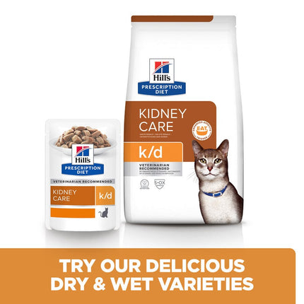 Hill's Cat Hill's  K/D Kidney Care dry food for Cat With Chicken 3 Kg⁸