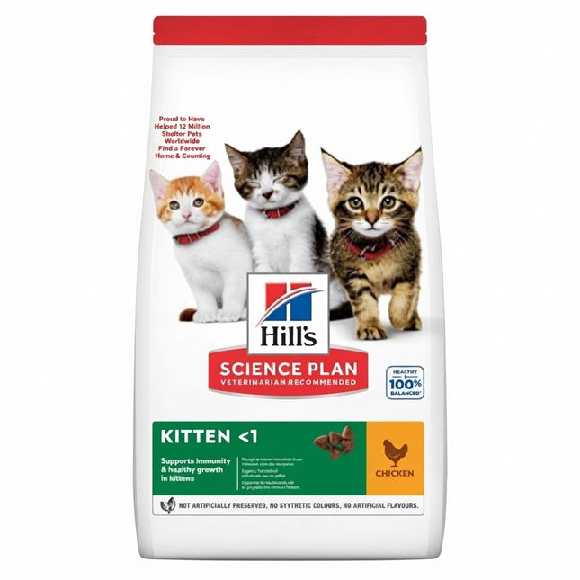 Hill's Cat Hill's Science Plan Kitten <1 with Chicken Dry Cat Food 400g
