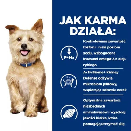 Hill's Dog Hill's Prescription Diet k/d Kidney Care Dry Food for Adult Dogs 4 kg