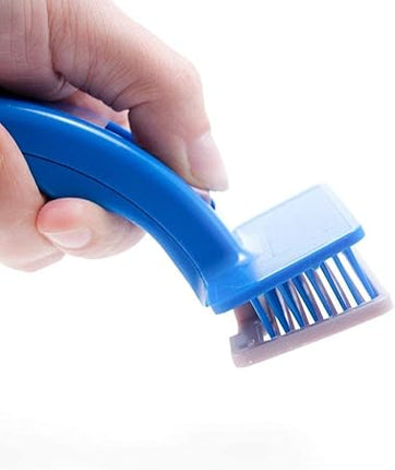 Himalaya Dog and cat Blue Pet Self Cleaning Comb  Size S