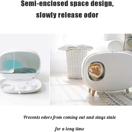 HMA Cat Automatic Self-Cleaning Cat Litter Box