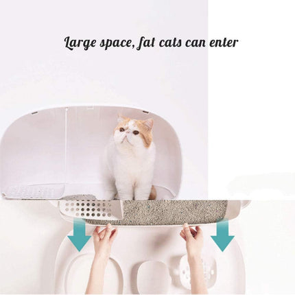 HMA Cat Automatic Self-Cleaning Cat Litter Box