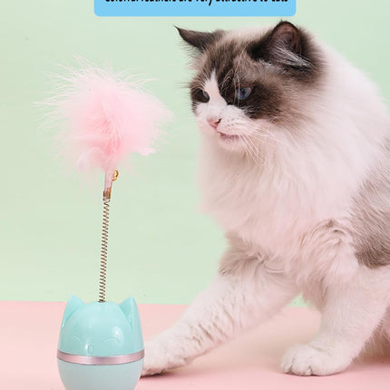 HMA cat Cat Feather Toy Cat Toy Ball 360°