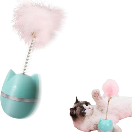 HMA cat Cat Feather Toy Cat Toy Ball 360°