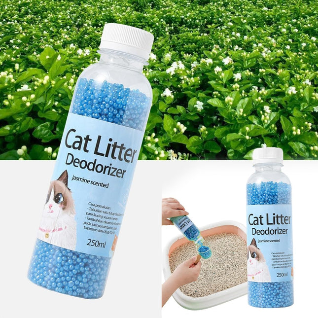 HMA Cat Cat Litter Deodorizer Granules Jasmine Scented 250ml