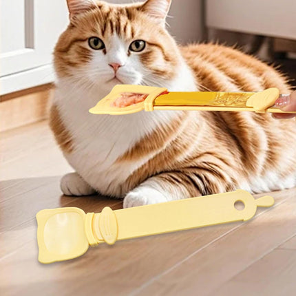 HMA Cat Cat Strip Feeder Kitten Wet Food Squeeze Feeder