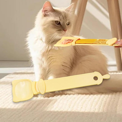 HMA Cat Cat Strip Feeder Kitten Wet Food Squeeze Feeder