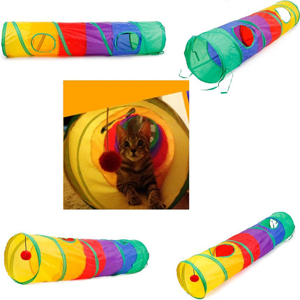 HMA Cat Cat Tunnel with Play Ball