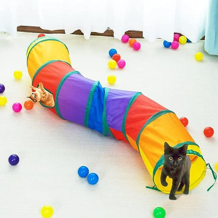 HMA Cat Cat Tunnel with Play Ball 125 cm