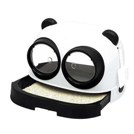 HMA Cat Litter Box large Double Door and Shape for Cat