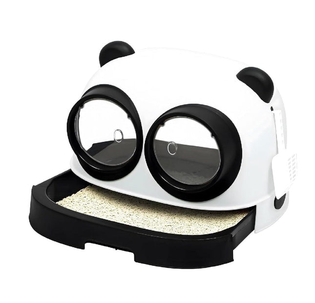 HMA Cat Litter Box large Double Door and Shape for Cat