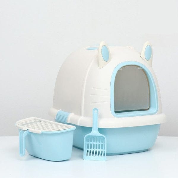 HMA Cat Litter closed Litter Box and Shape for cat