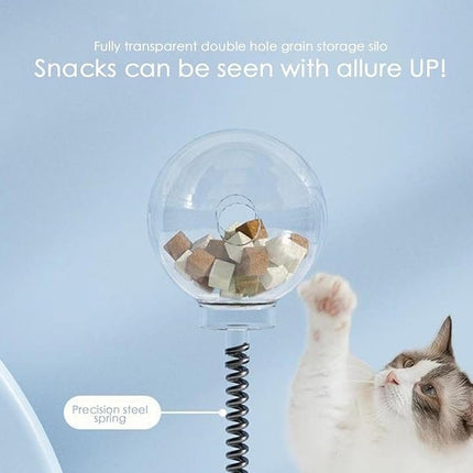 HMA Cat pet leaky turntable toy for cats