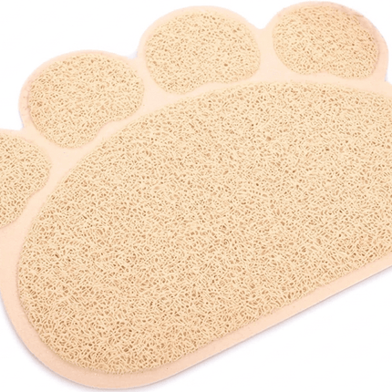 HMA Cat Pet Toilet And Cleaning Mat small Beige 40× 30 cm