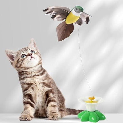 HMA cat Pet Toy Bird for cat with battery
