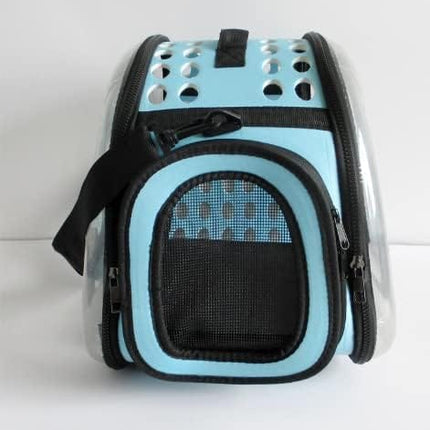 HMA Cat RIANZ Pet Carrier for Small Cat and Dog Blue