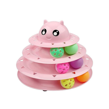 HMA Cat Upsky Circular Turntable Cat Toy 1Pcs