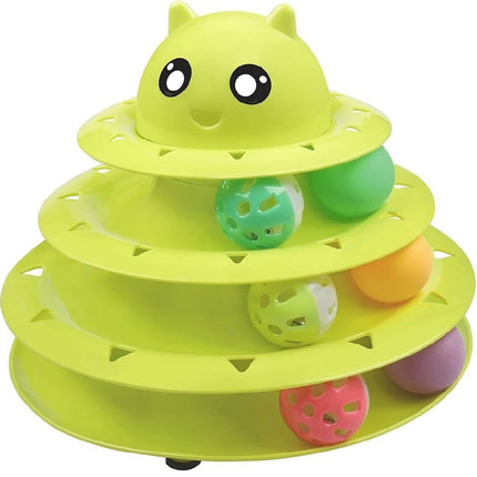 HMA Cat Upsky Circular Turntable Cat Toy 1Pcs